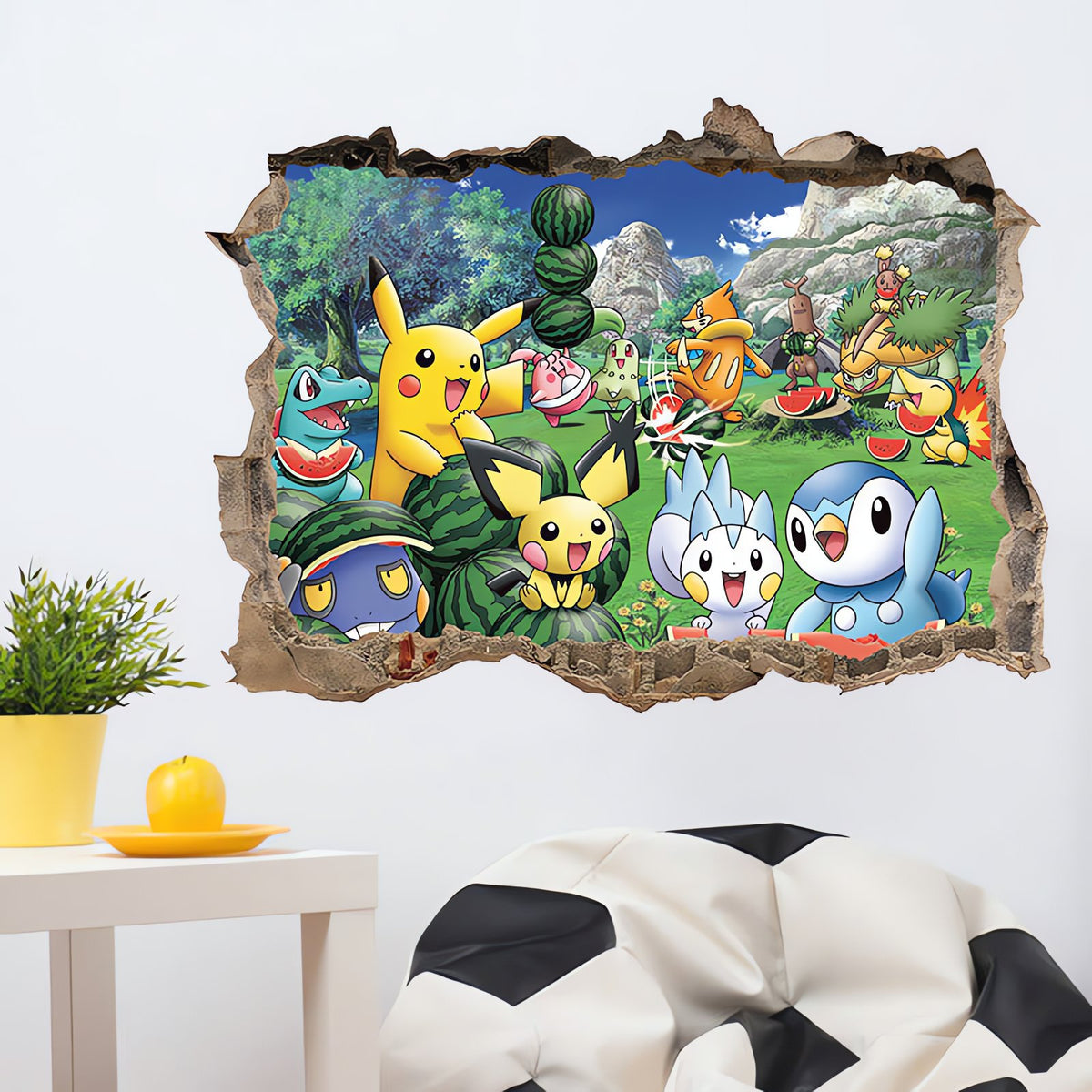 3D Detective Pikachu wall sticker – photo 14