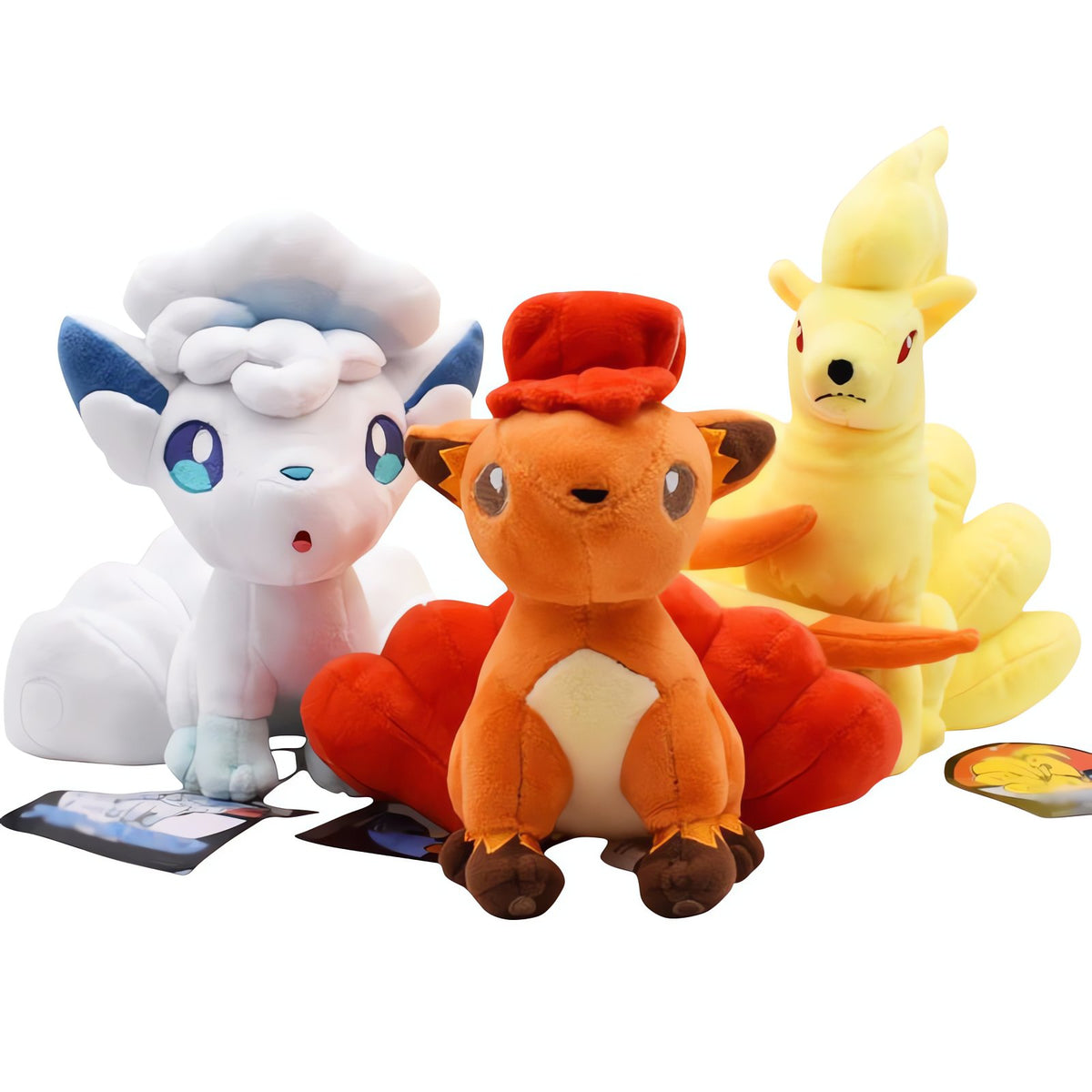 Alolan Vulpix and Ninetales plush toys – photo 2