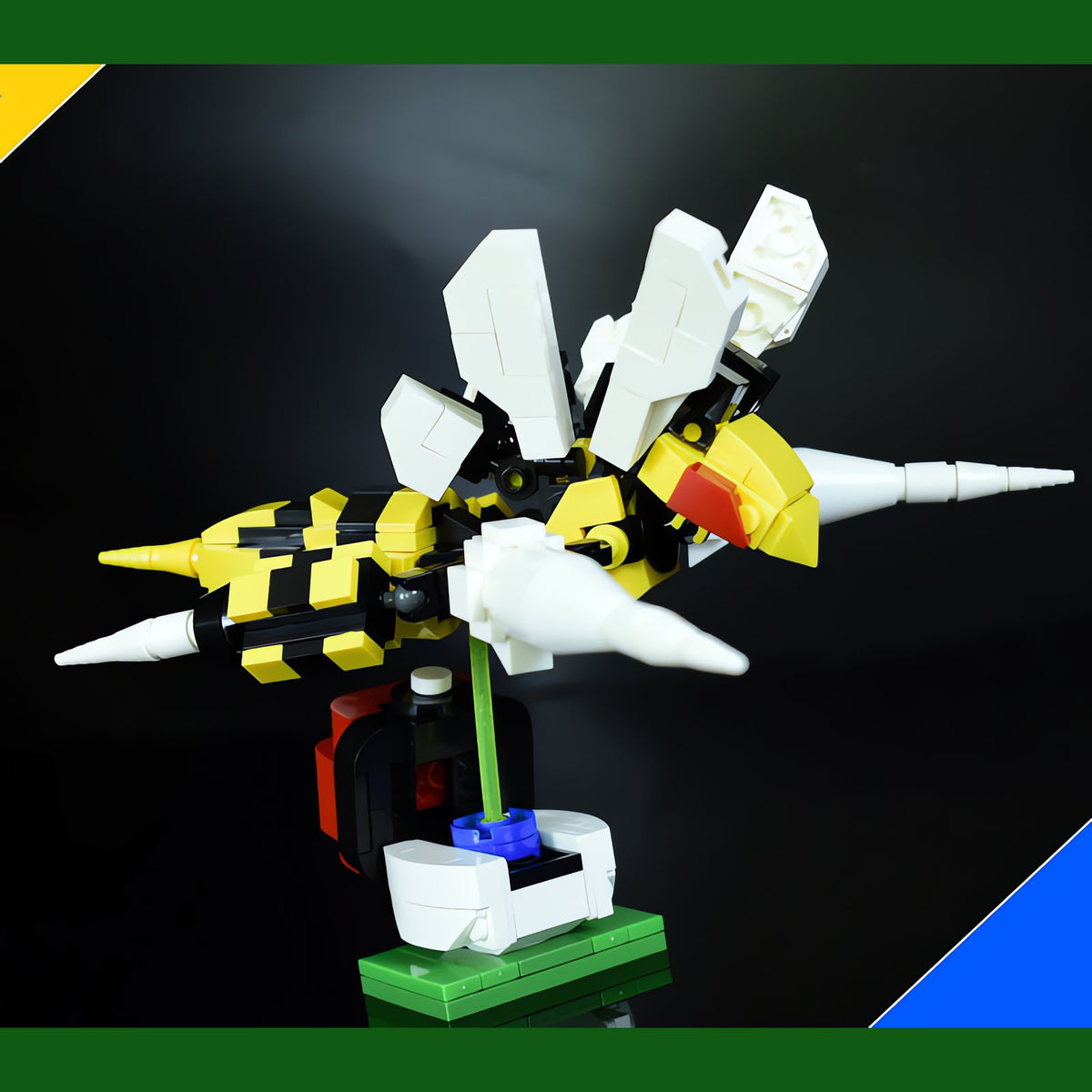 Beedrill building block figure, 241 pieces – photo 5