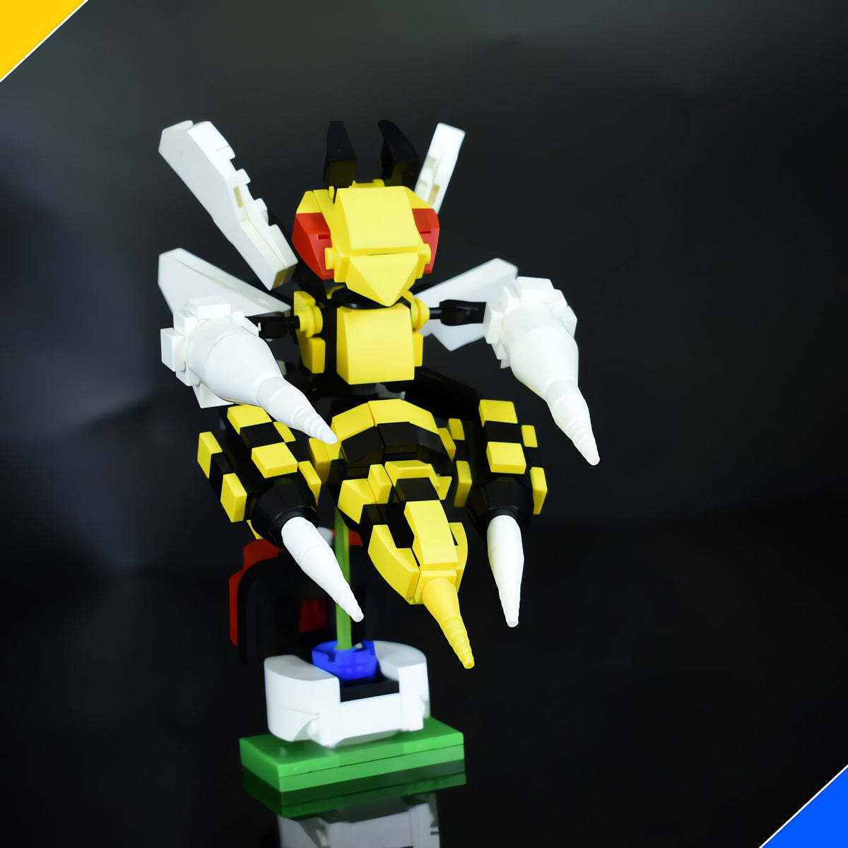 Beedrill building block figure, 241 pieces – photo 6