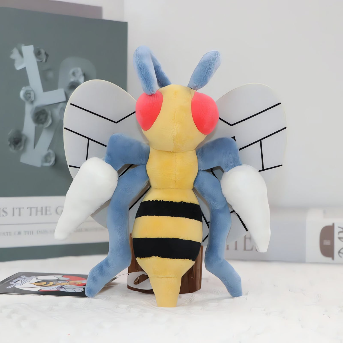 Beedrill plush toy, 18cm – photo 2