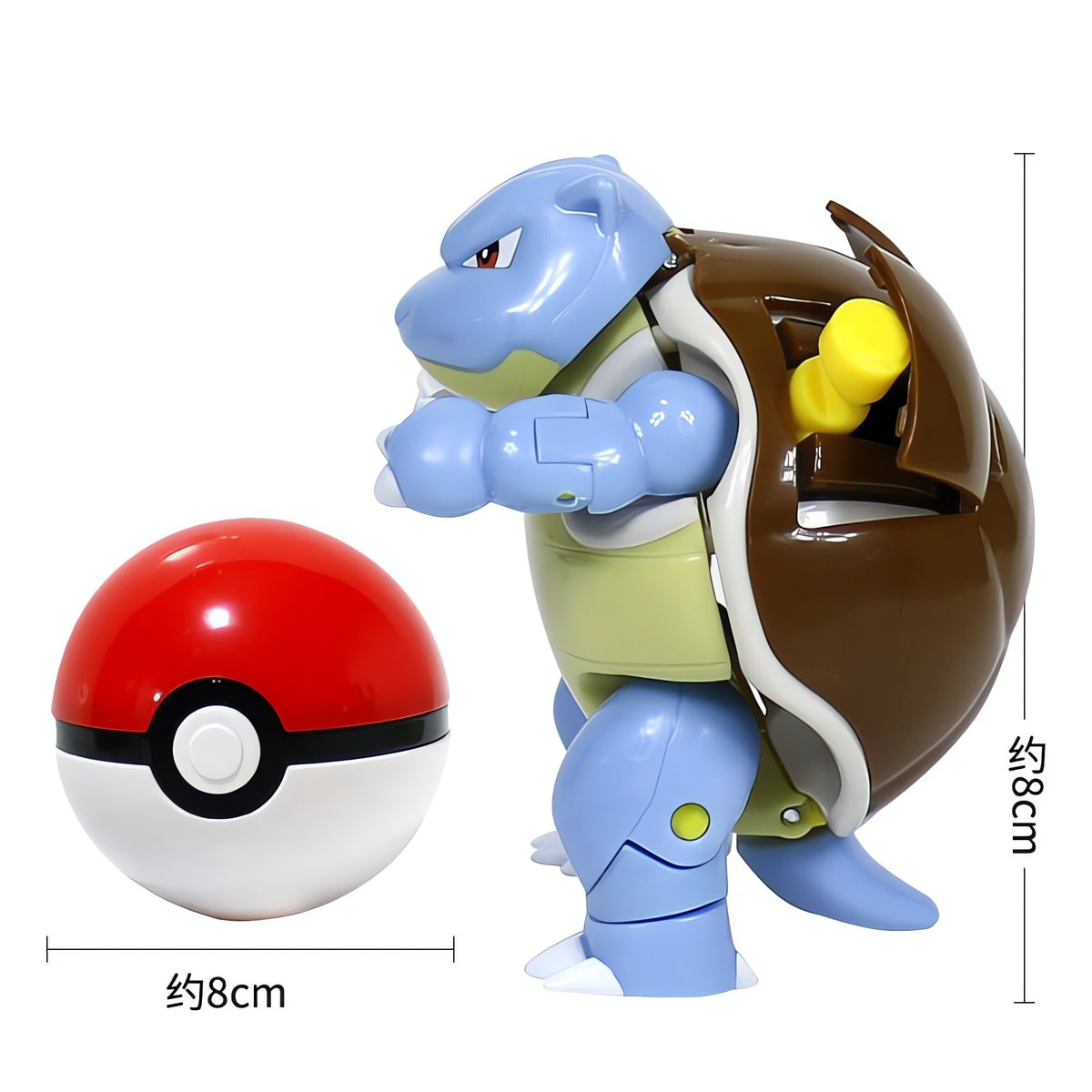Blastoise figure with Poké Ball – photo 3