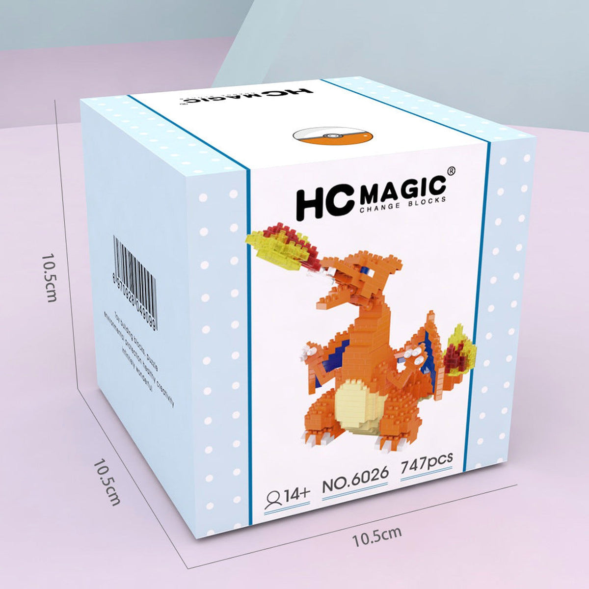 Charizard building block set, 747 pieces – photo 2