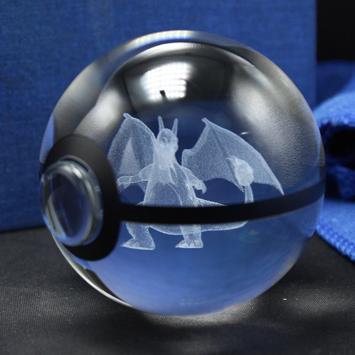 Charizard crystal ball with LED effect