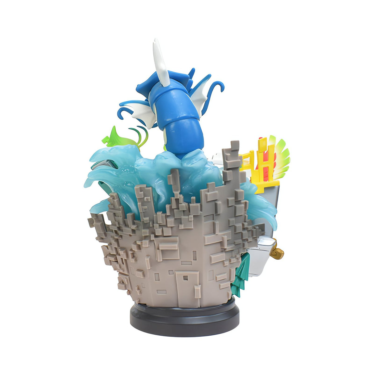 Gyarados statue bursting from a Game Boy and Switch – photo 11
