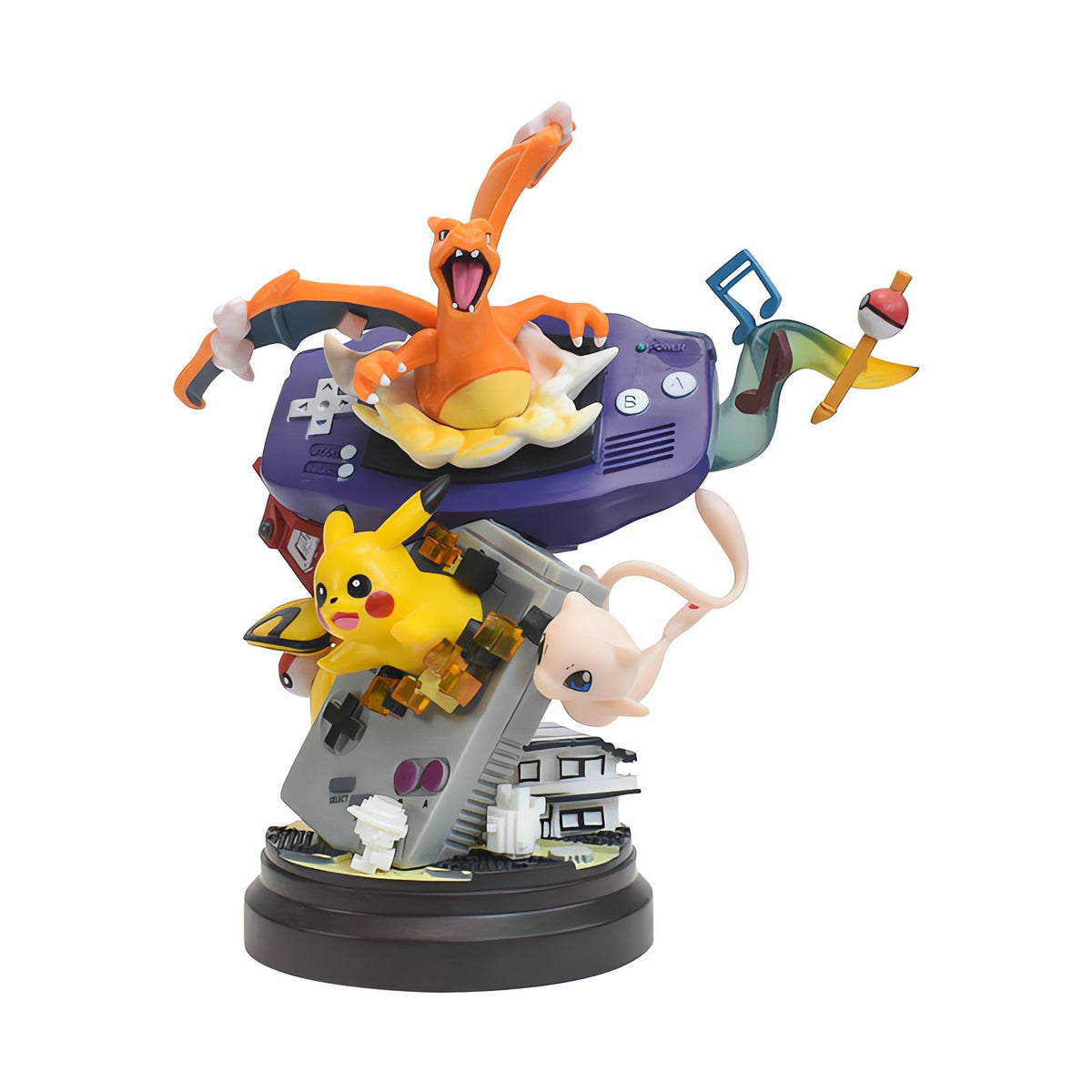 Gyarados statue bursting from a Game Boy and Switch – photo 5