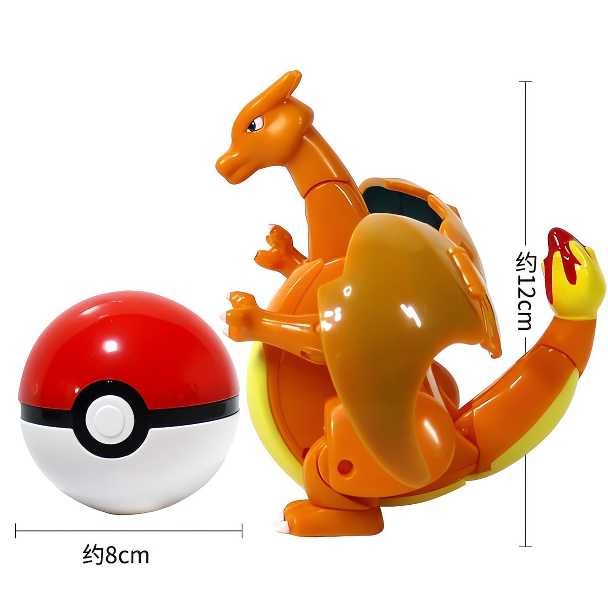 Charizard figure with Poké Ball – photo 4