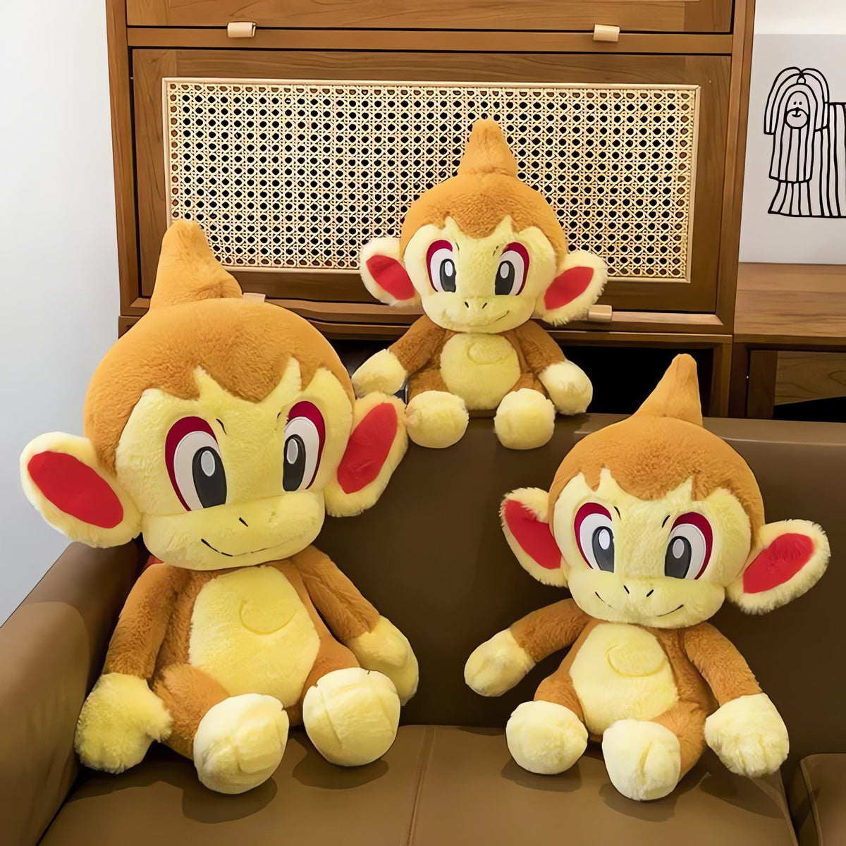 Chimchar XXL plush toy – photo 3