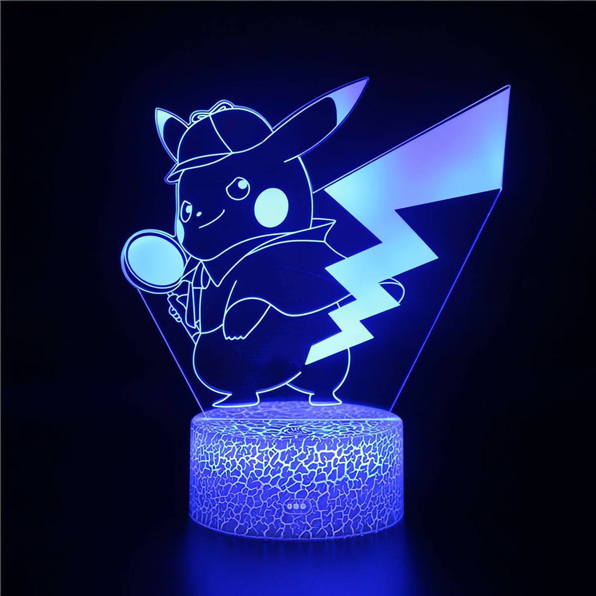 Detective Pikachu 3D LED night light