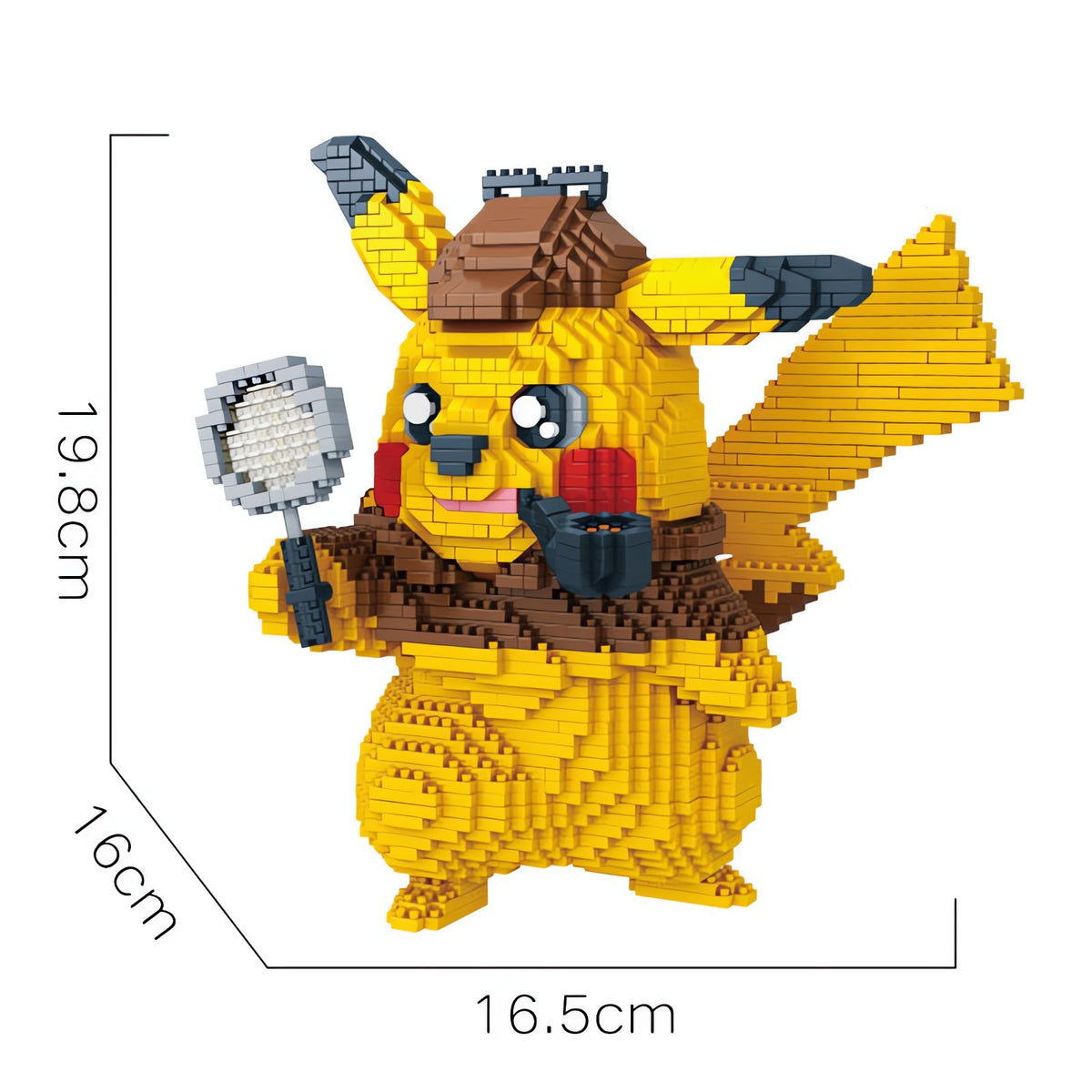 Detective Pikachu brick-built model – photo 6