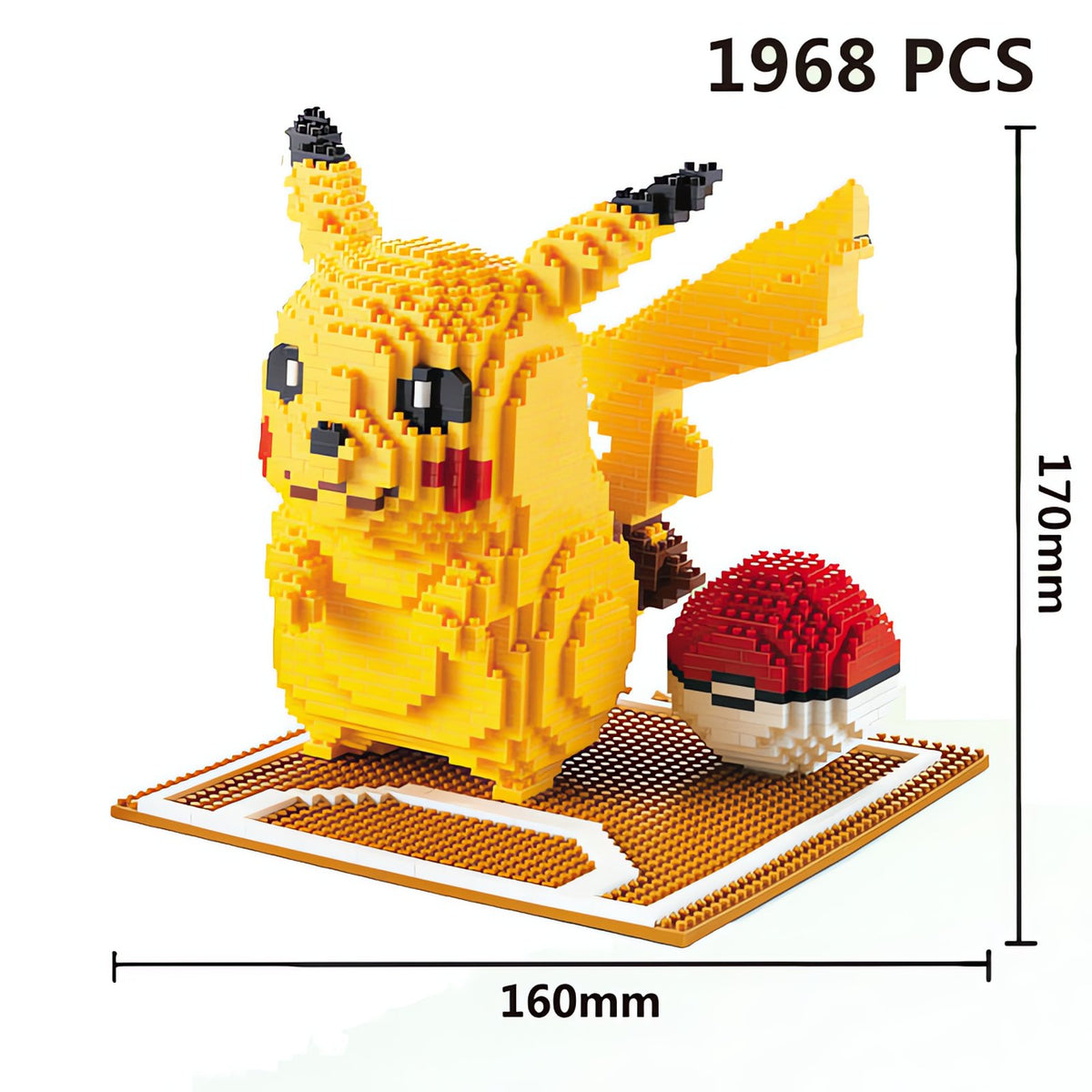 Detective Pikachu brick-built model – photo 8