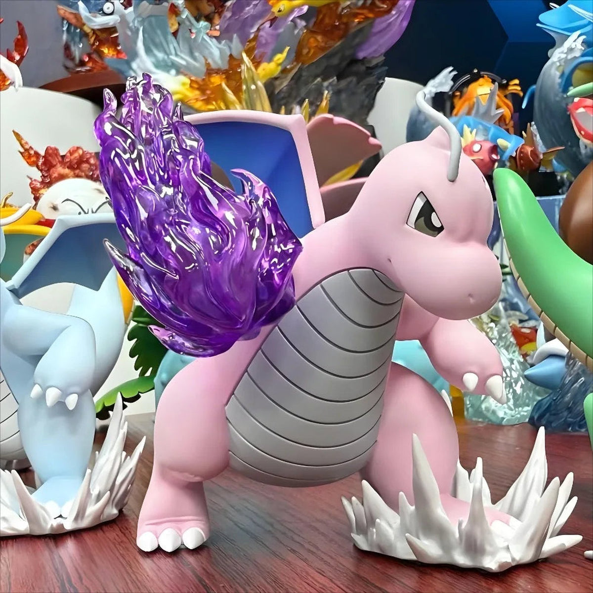 Dragonite collectable figure, 10cm – Pink