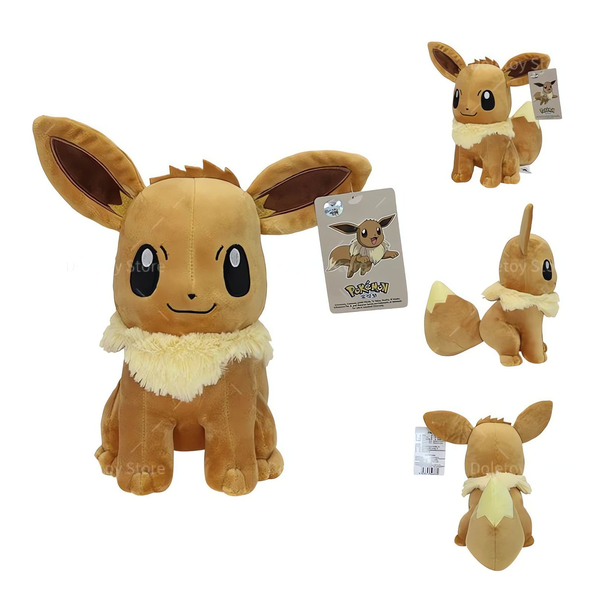 Eevee and Eeveelution plush toys – Eevee
