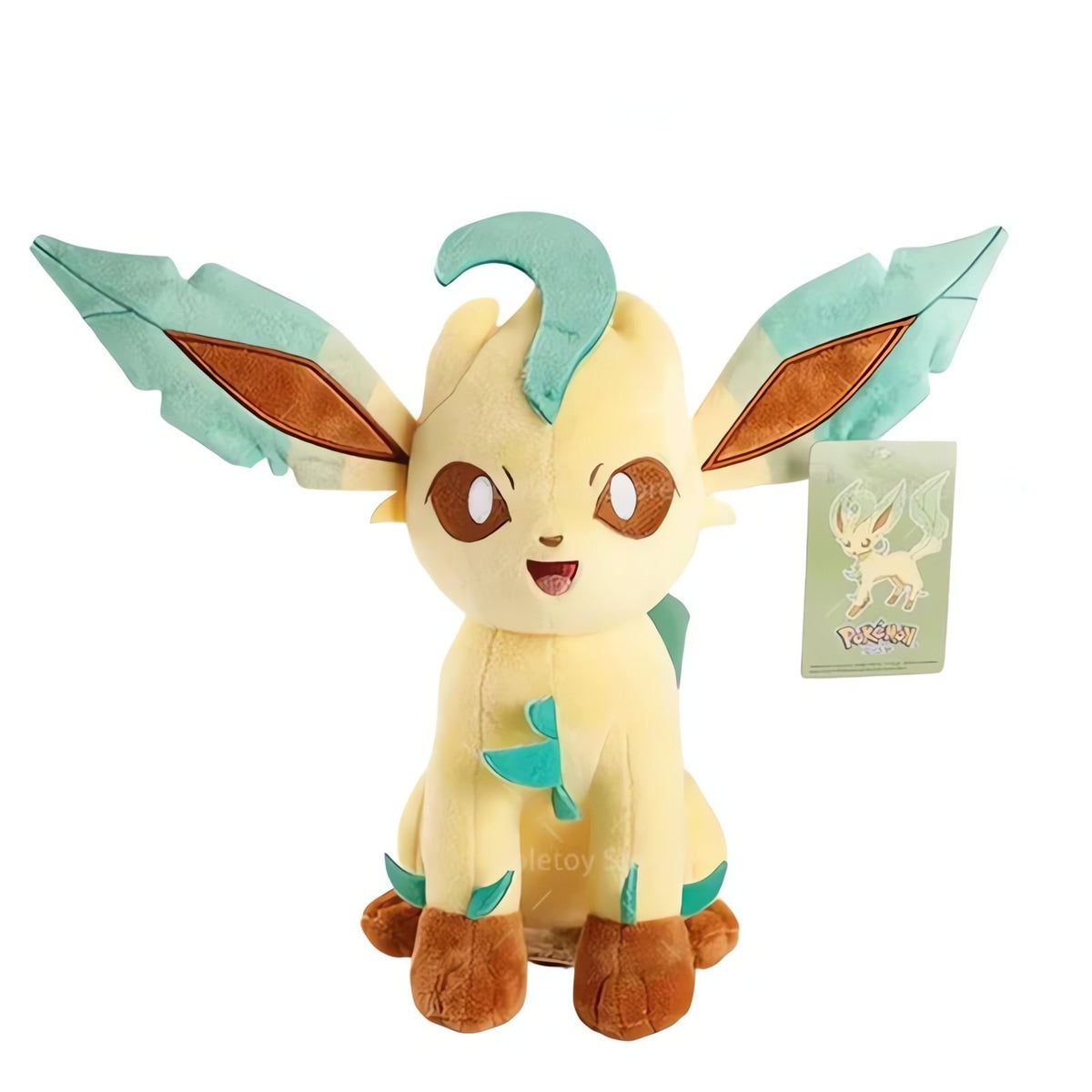 Eevee and Eeveelution plush toys – Leafeon