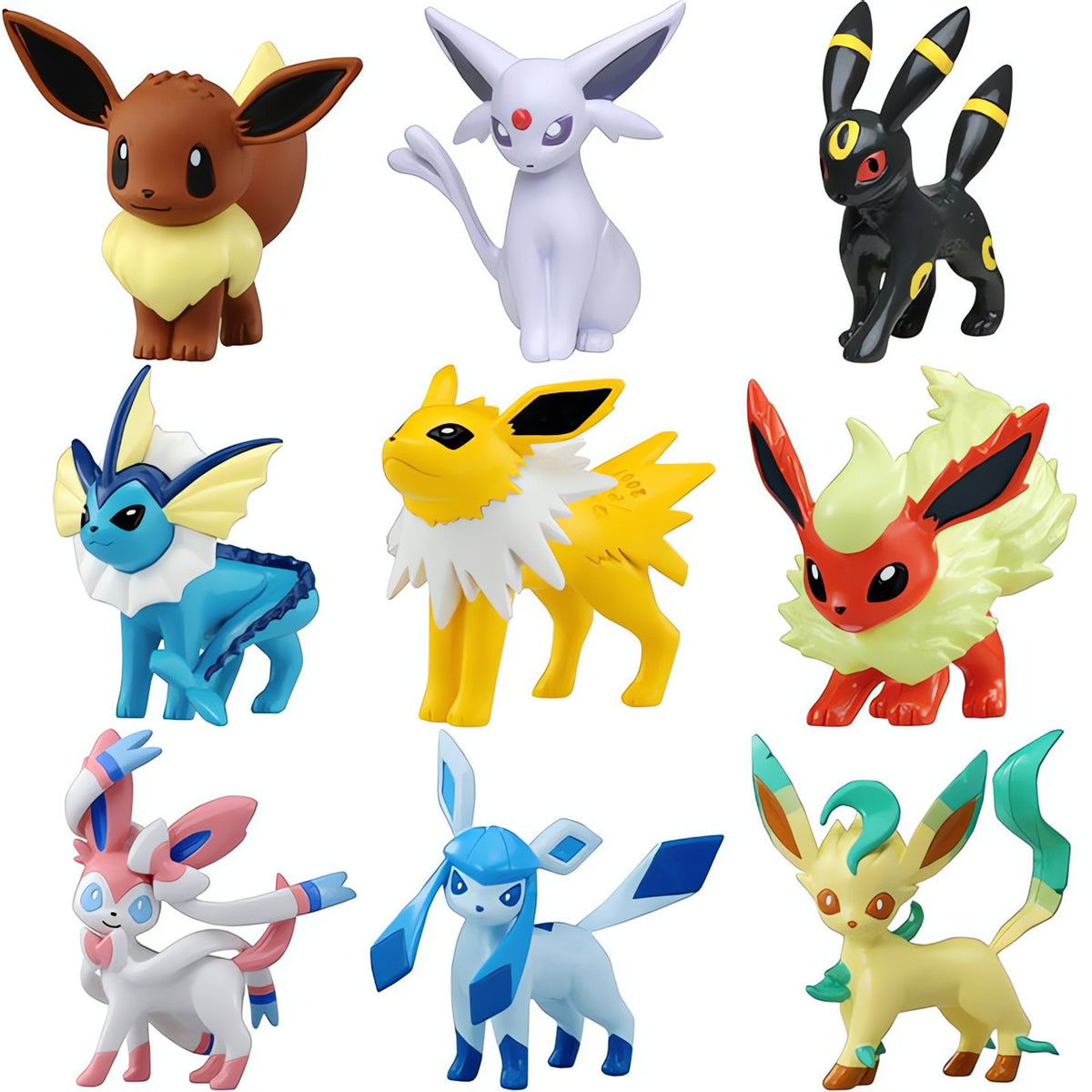 Eevee and its seven evolutions as figures – photo 6