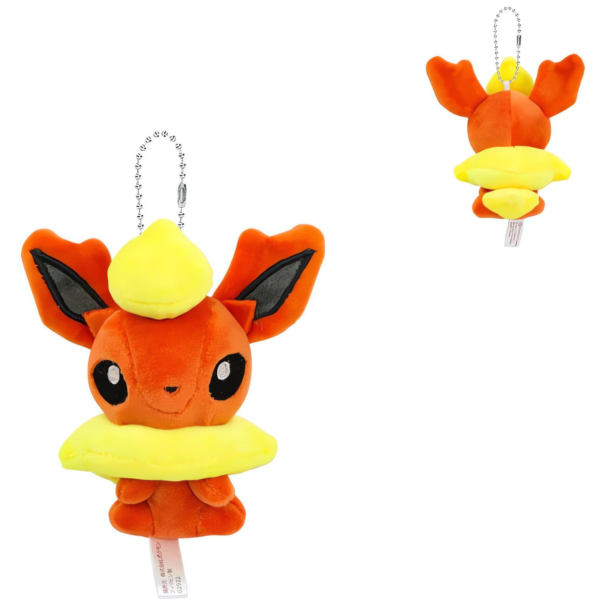 Eevee evolutions plush keyrings, approx. 8-10cm – Flareon