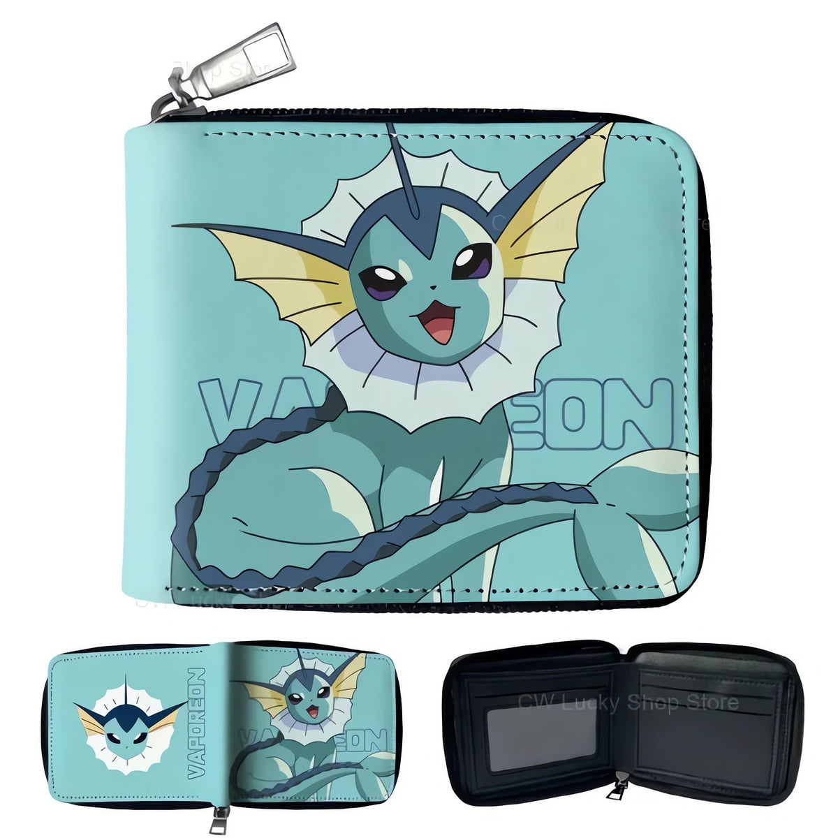 Eevee evolutions zip purse – Vaporeon