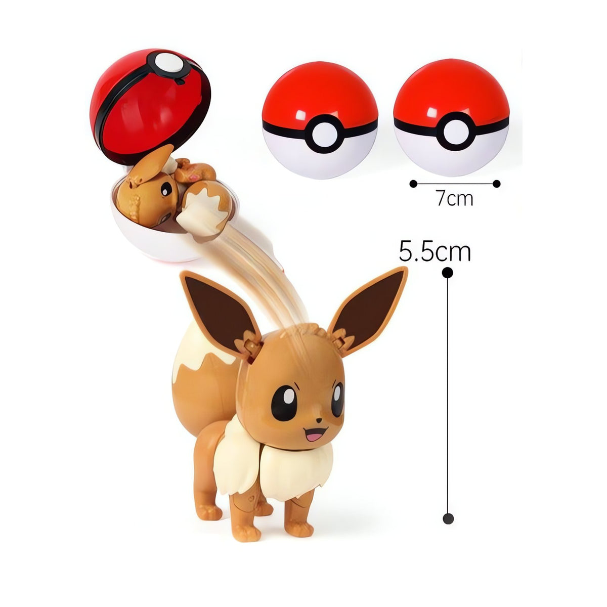 Eevee figure with Poké Ball – photo 3