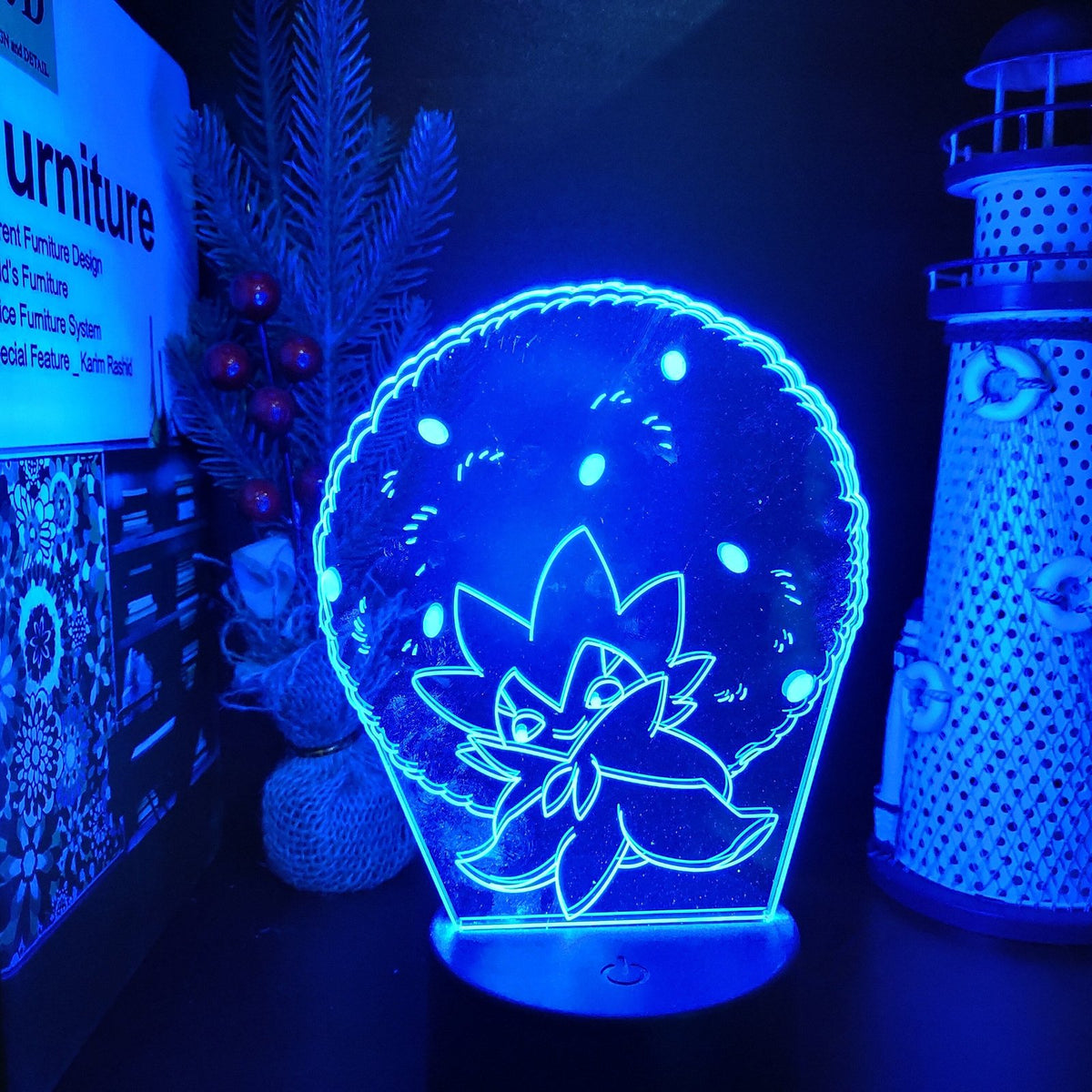 Eldegoss 3D LED night light – photo 10