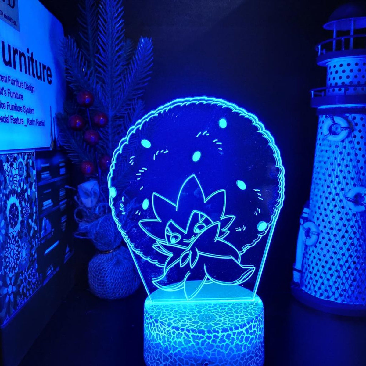 Eldegoss 3D LED night light – photo 9