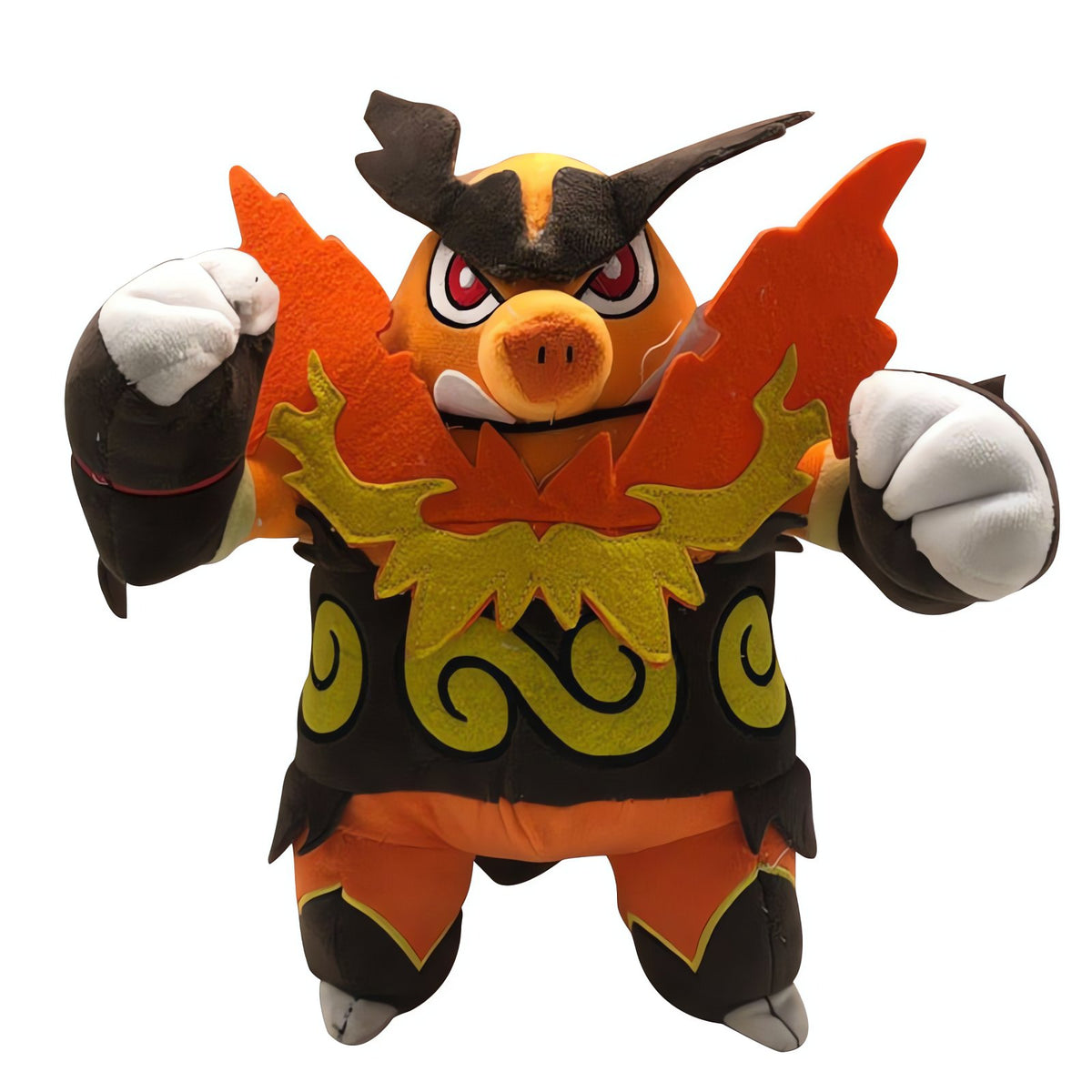 Red Emboar plush toy, 30cm – photo 4
