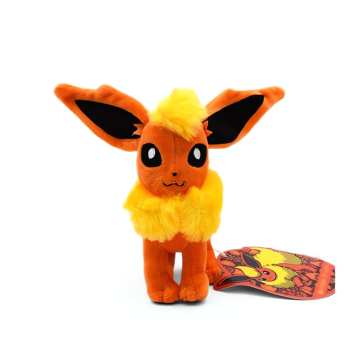 Flareon plush toy, 15cm