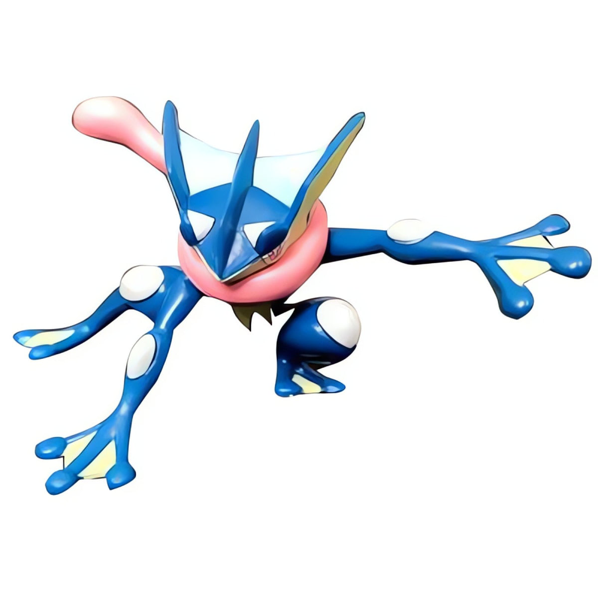 Froakie and Greninja collectable figures, 7cm
