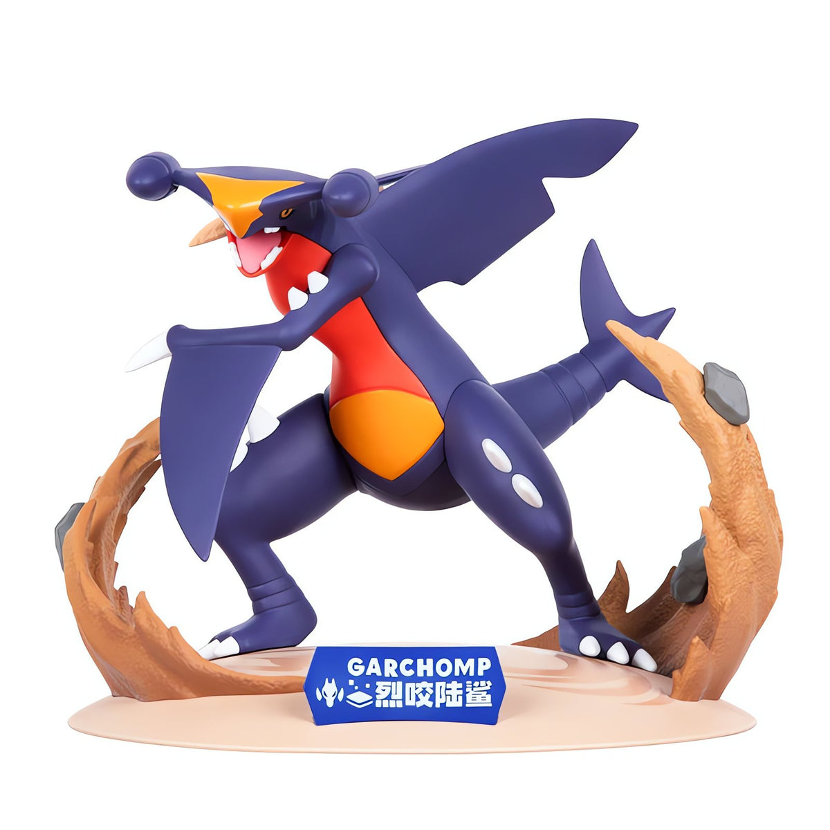 Garchomp Pokémon figure, 10cm