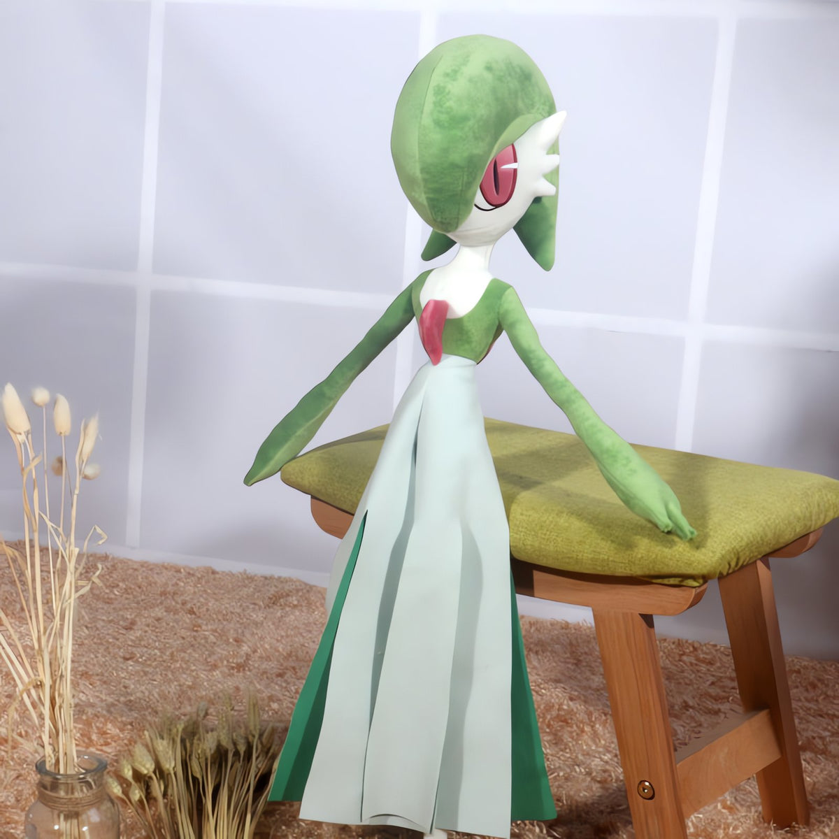 Large green Gardevoir plush toy, 60cm – photo 3