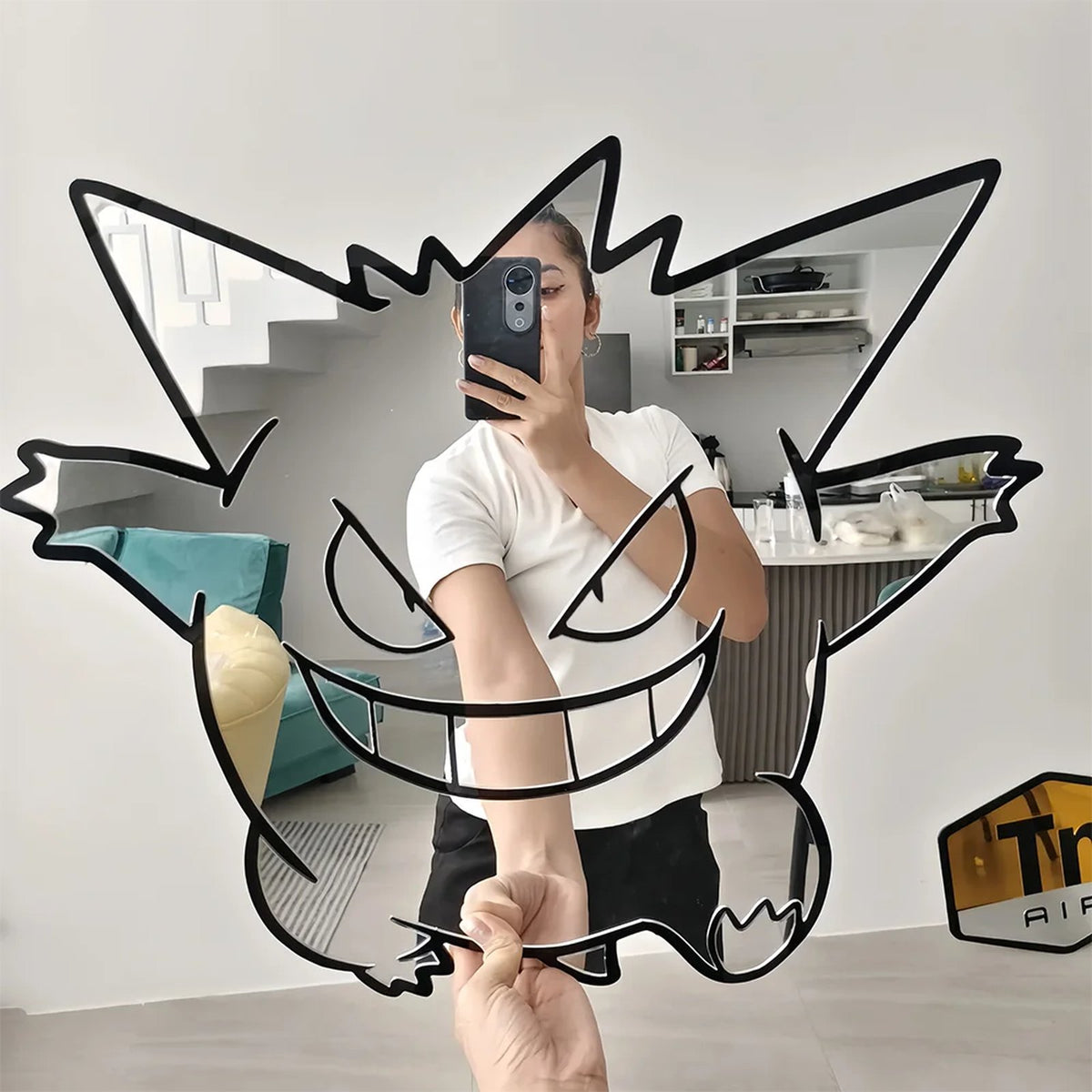 Gengar acrylic wall mirror, 40cm – photo 3
