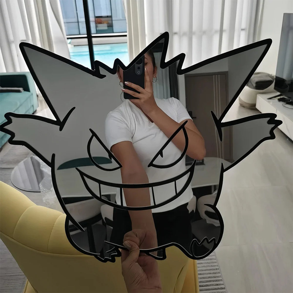 Gengar acrylic wall mirror, 40cm – photo 6