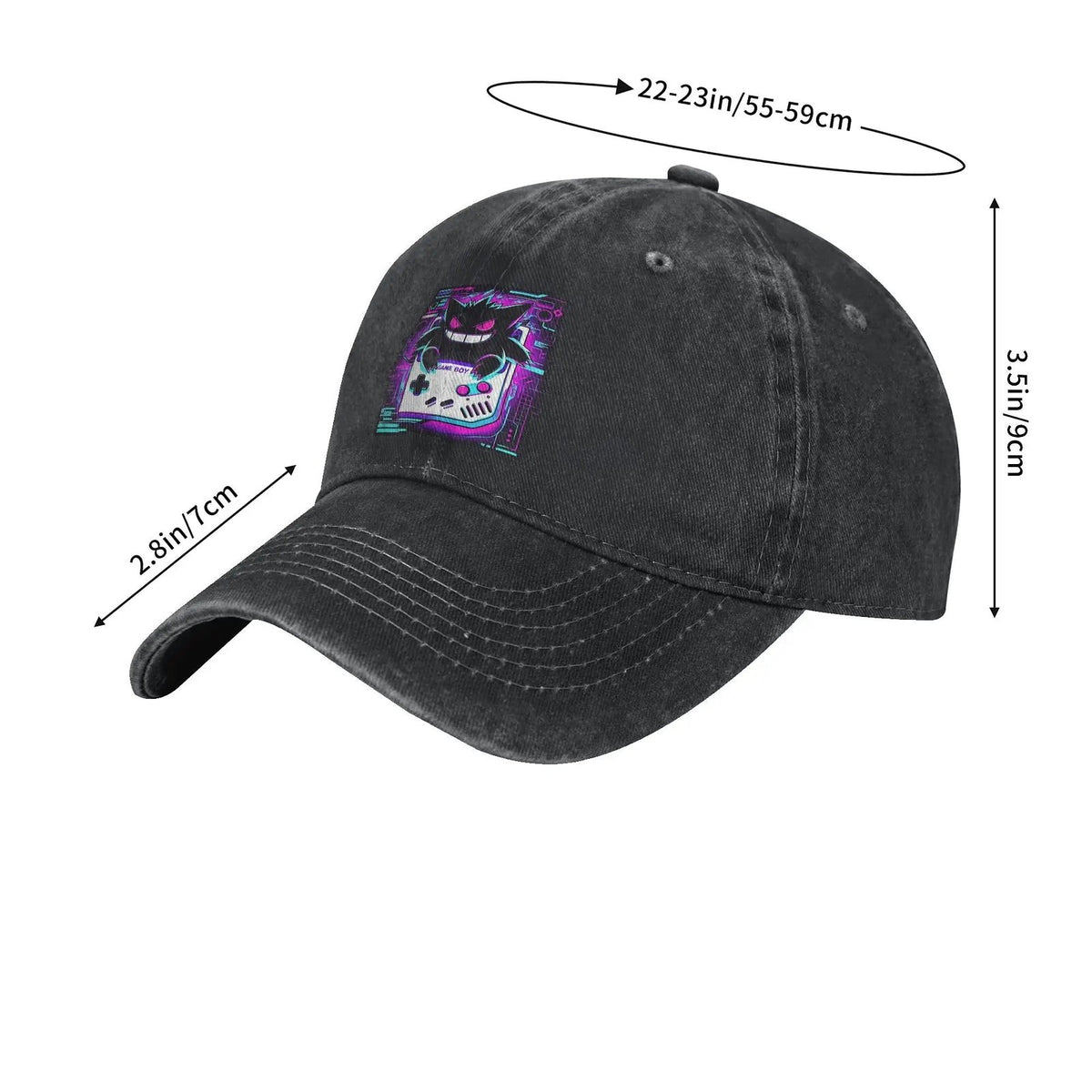 Gengar baseball cap with Game Boy motif – photo 4