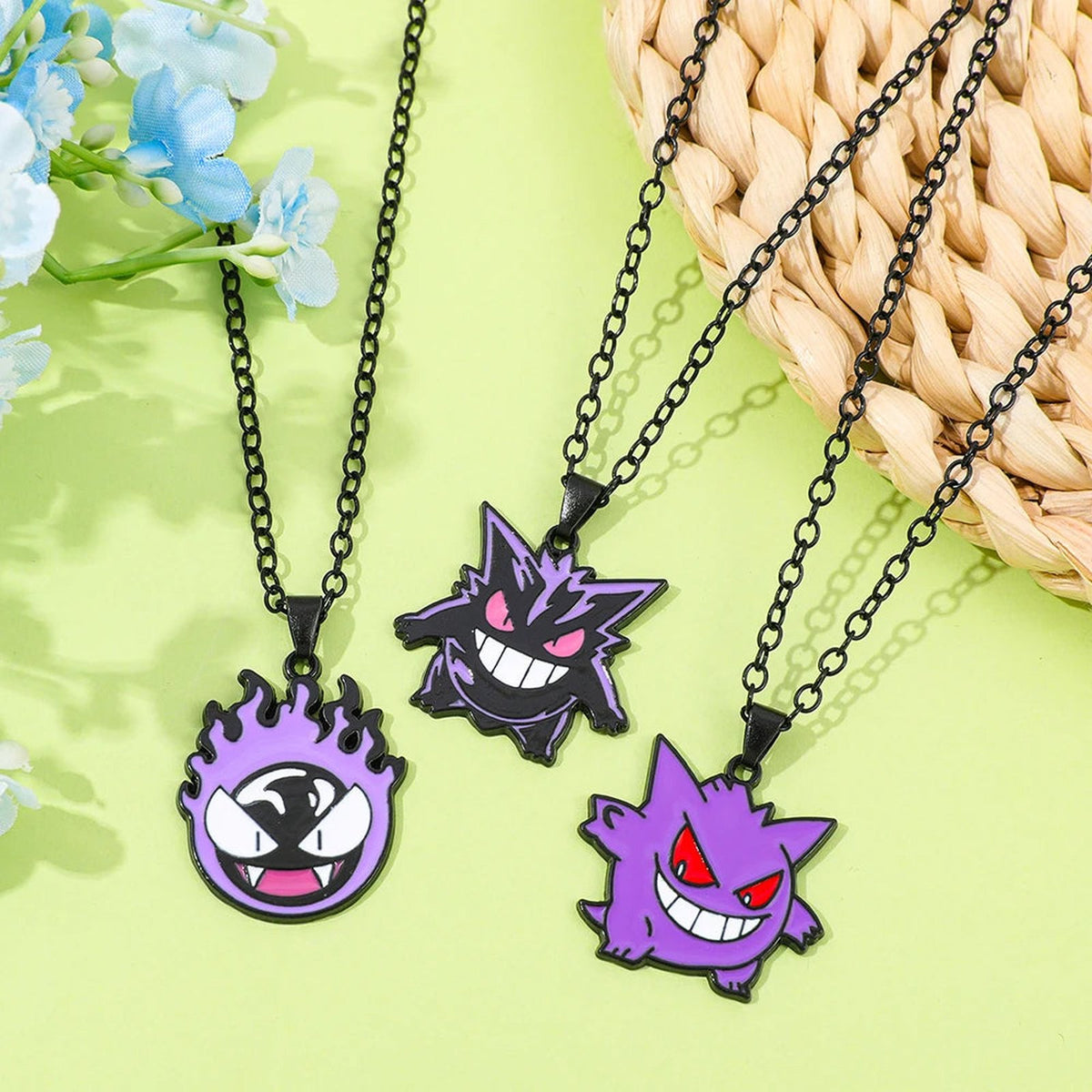 Gengar and Gastly pendant necklace – photo 4