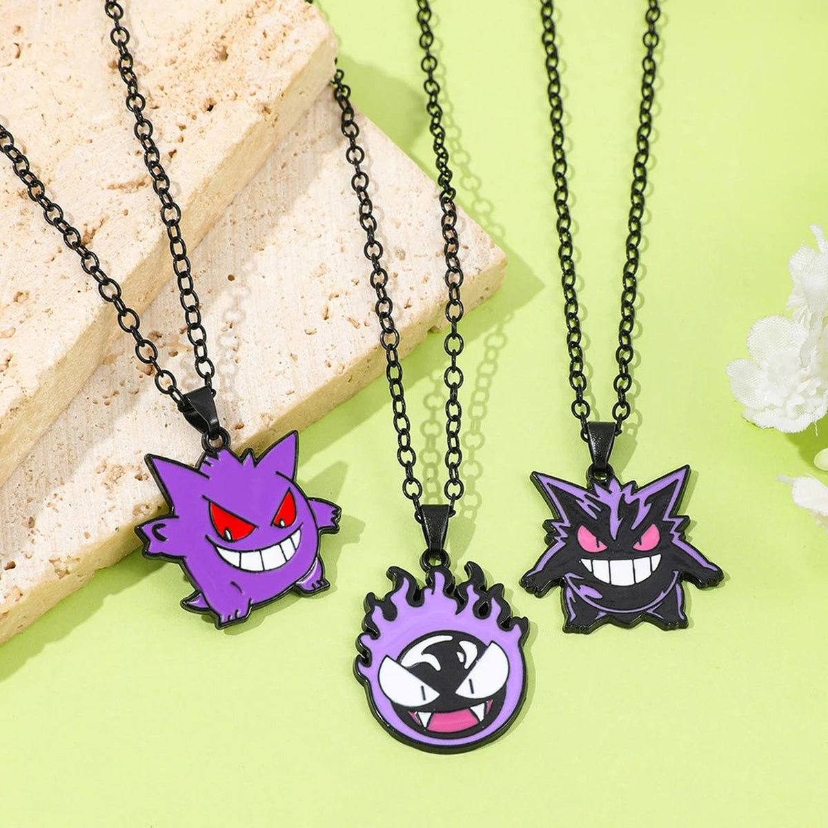 Gengar and Gastly pendant necklace – photo 5