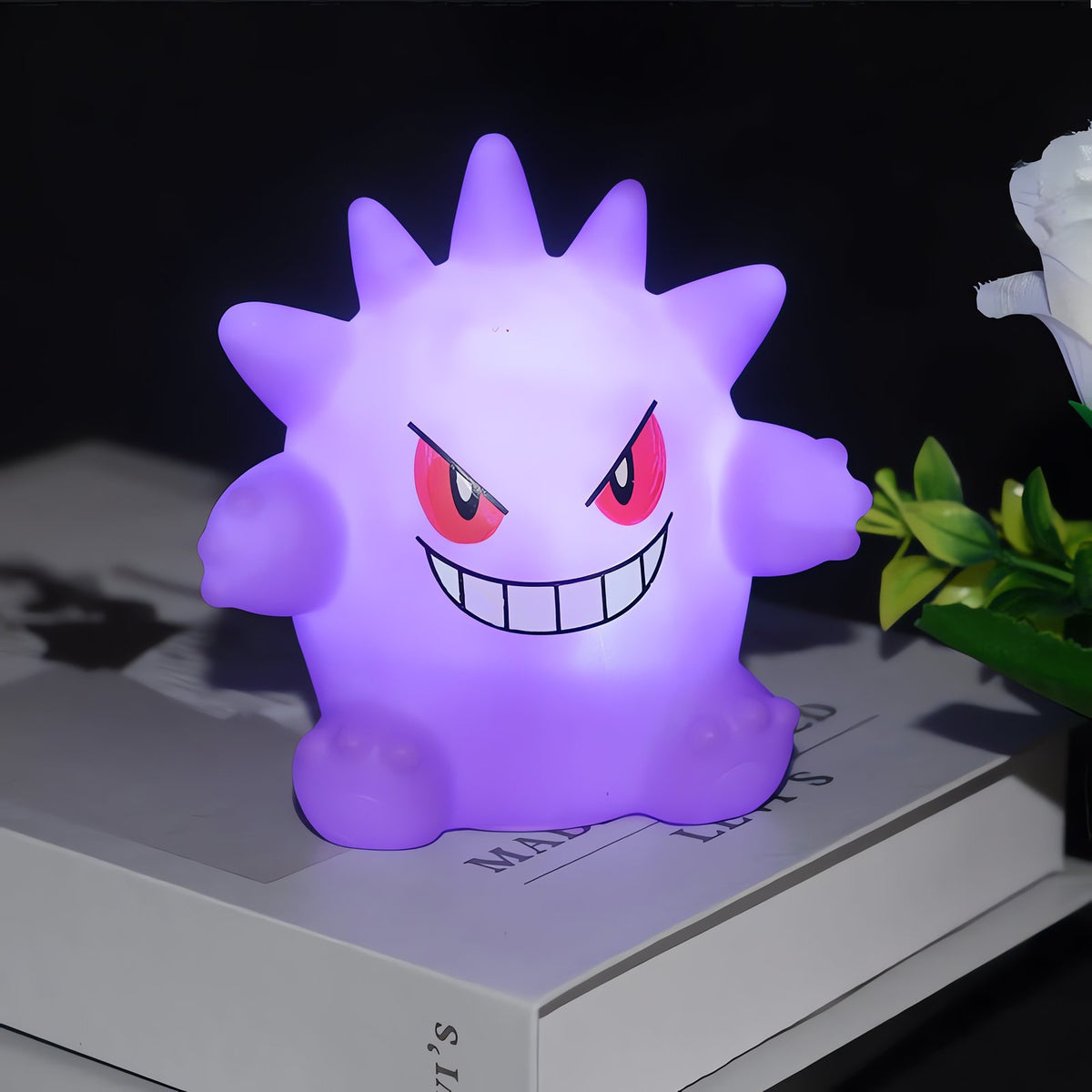 Gengar night light lamp, 10cm