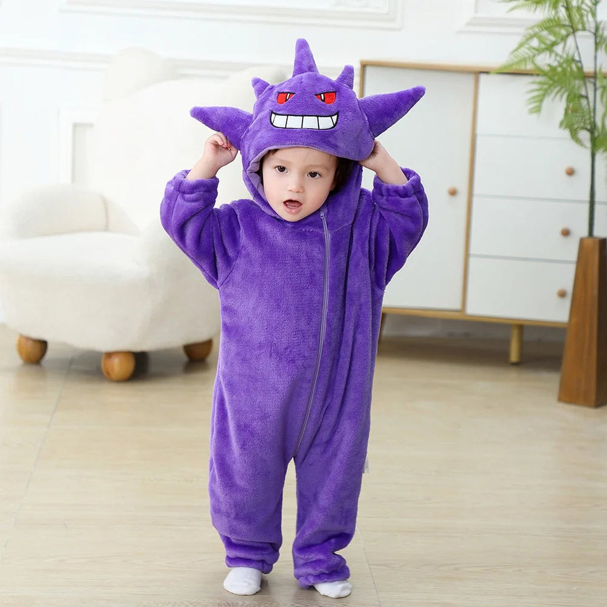 Gengar onesie for kids