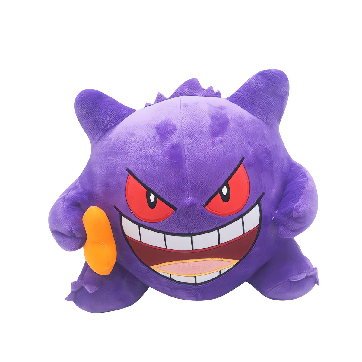Gengar plush toy with a biscuit, 22cm