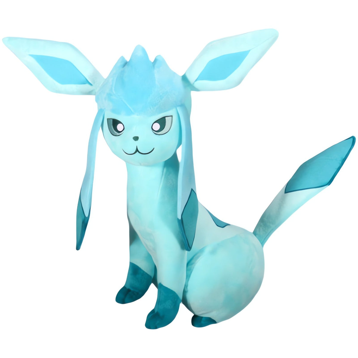 Glaceon plush toy in anime style, 30cm