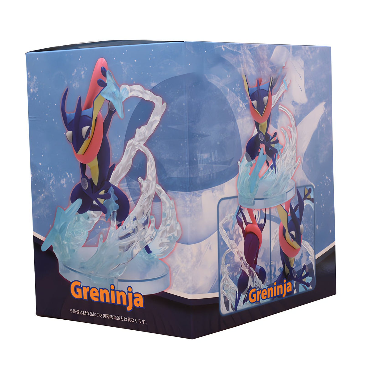 Greninja collectable figure with ornaments and base – photo 5