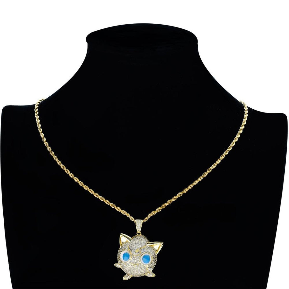 Jigglypuff pendant necklace, hip hop style – photo 7