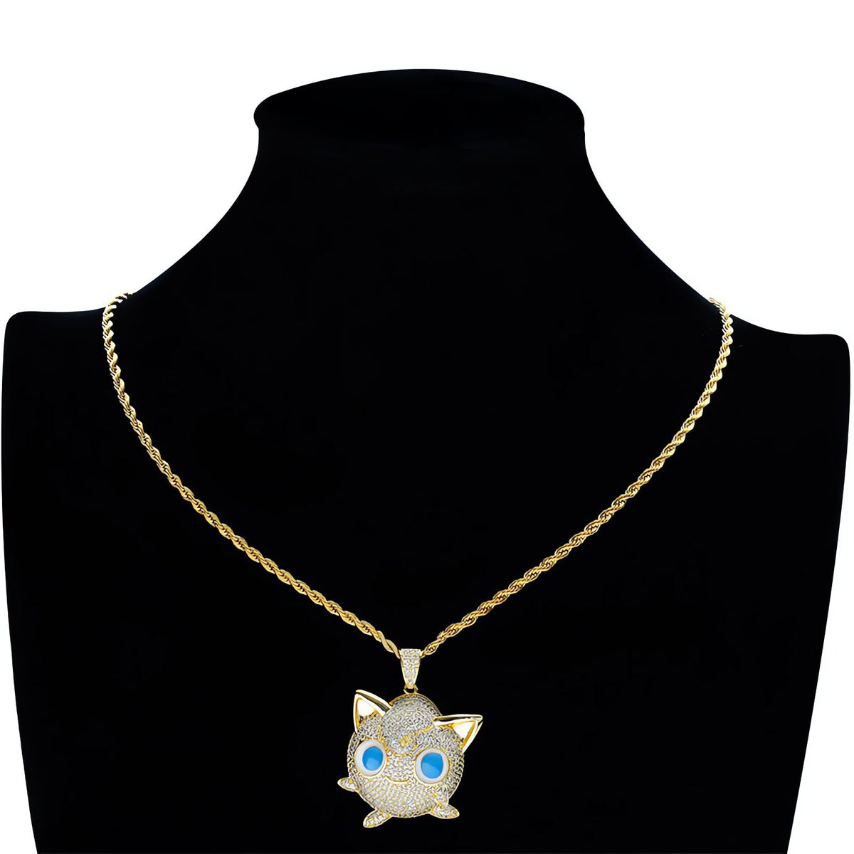 Jigglypuff pendant necklace, hip hop style – photo 9