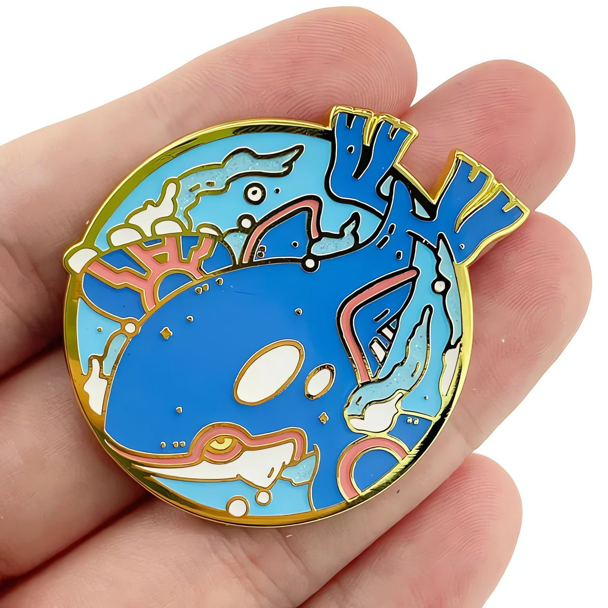 Groudon and Kyogre pin badges – photo 4