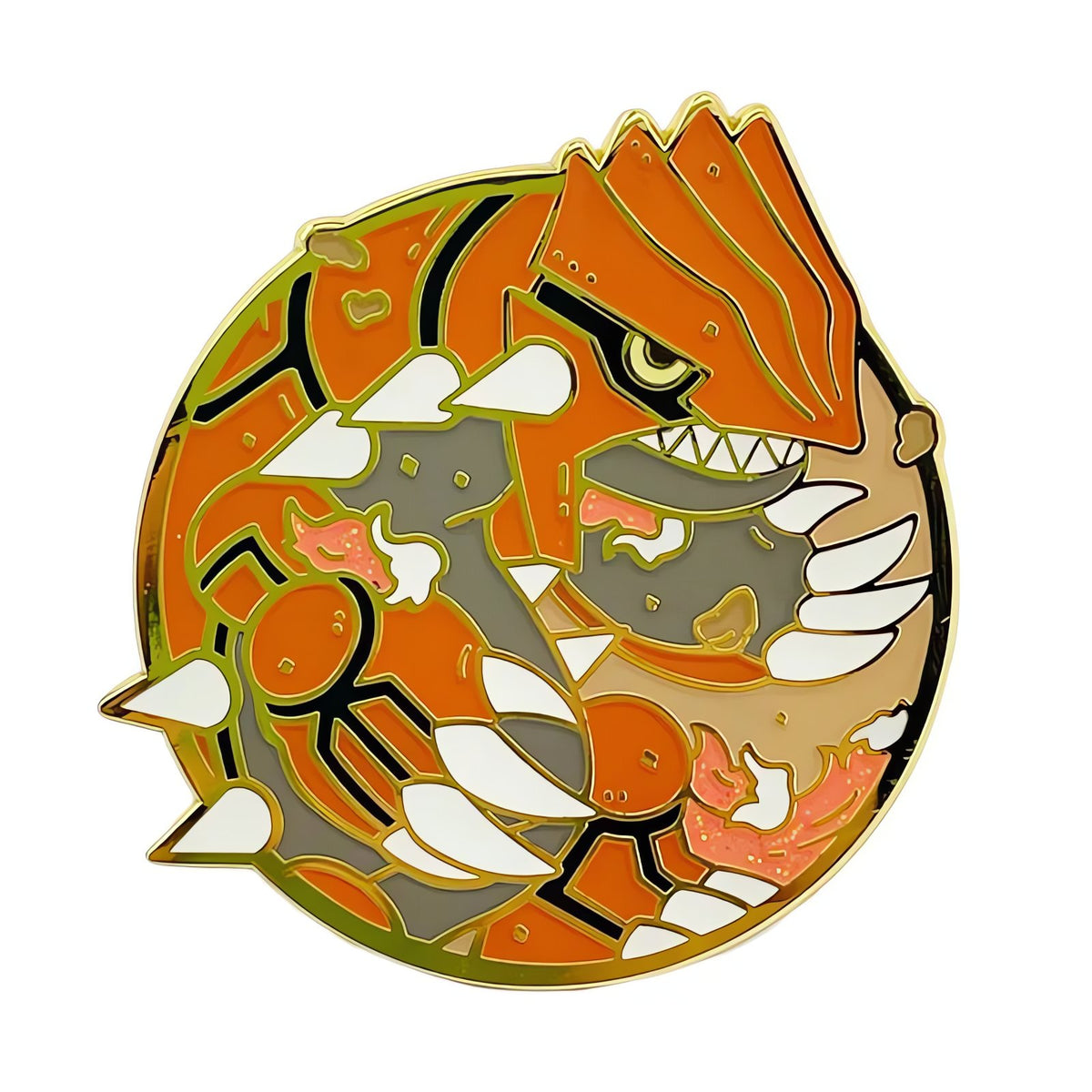 Groudon and Kyogre pin badges – Groudon
