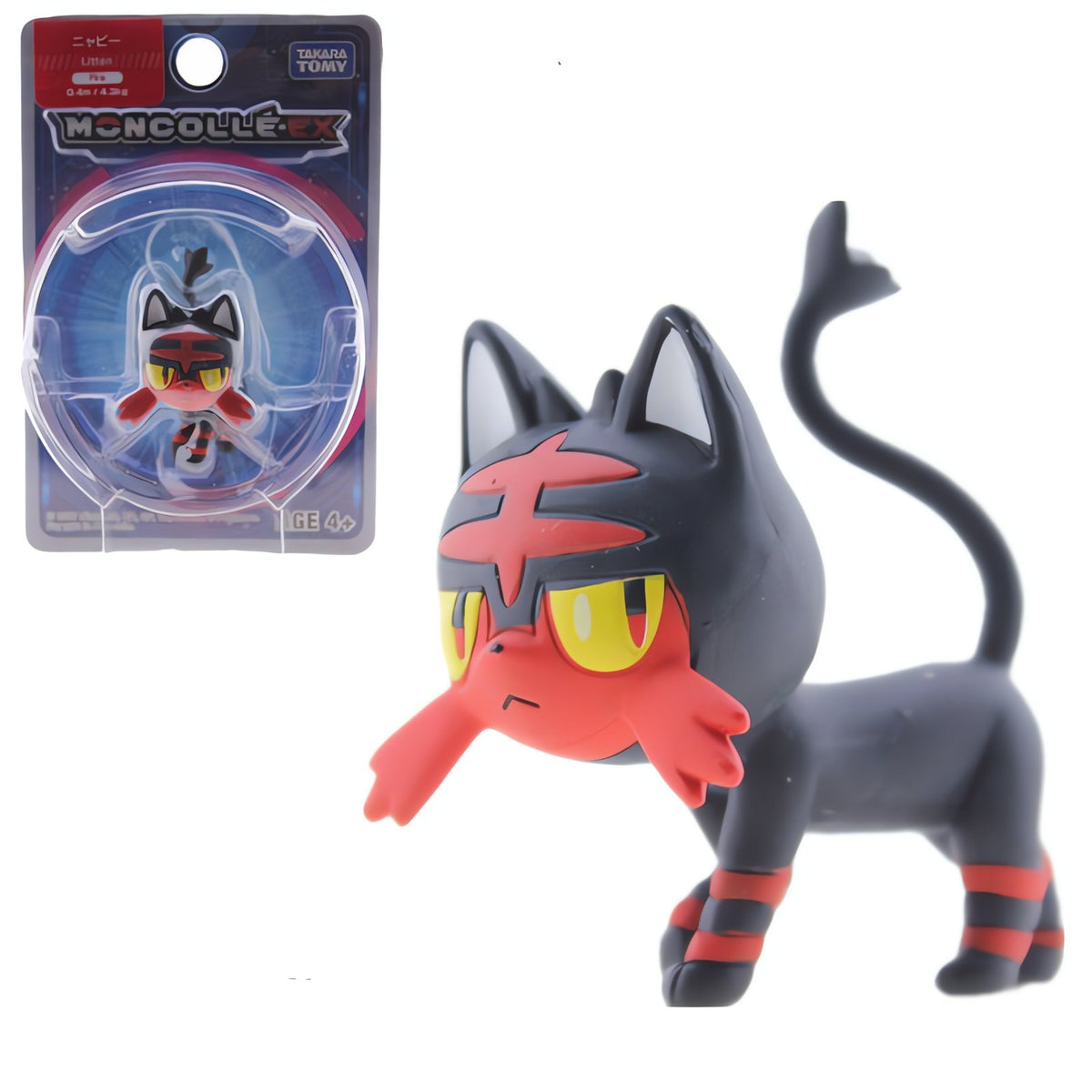 Litten Pokémon figure, 5cm