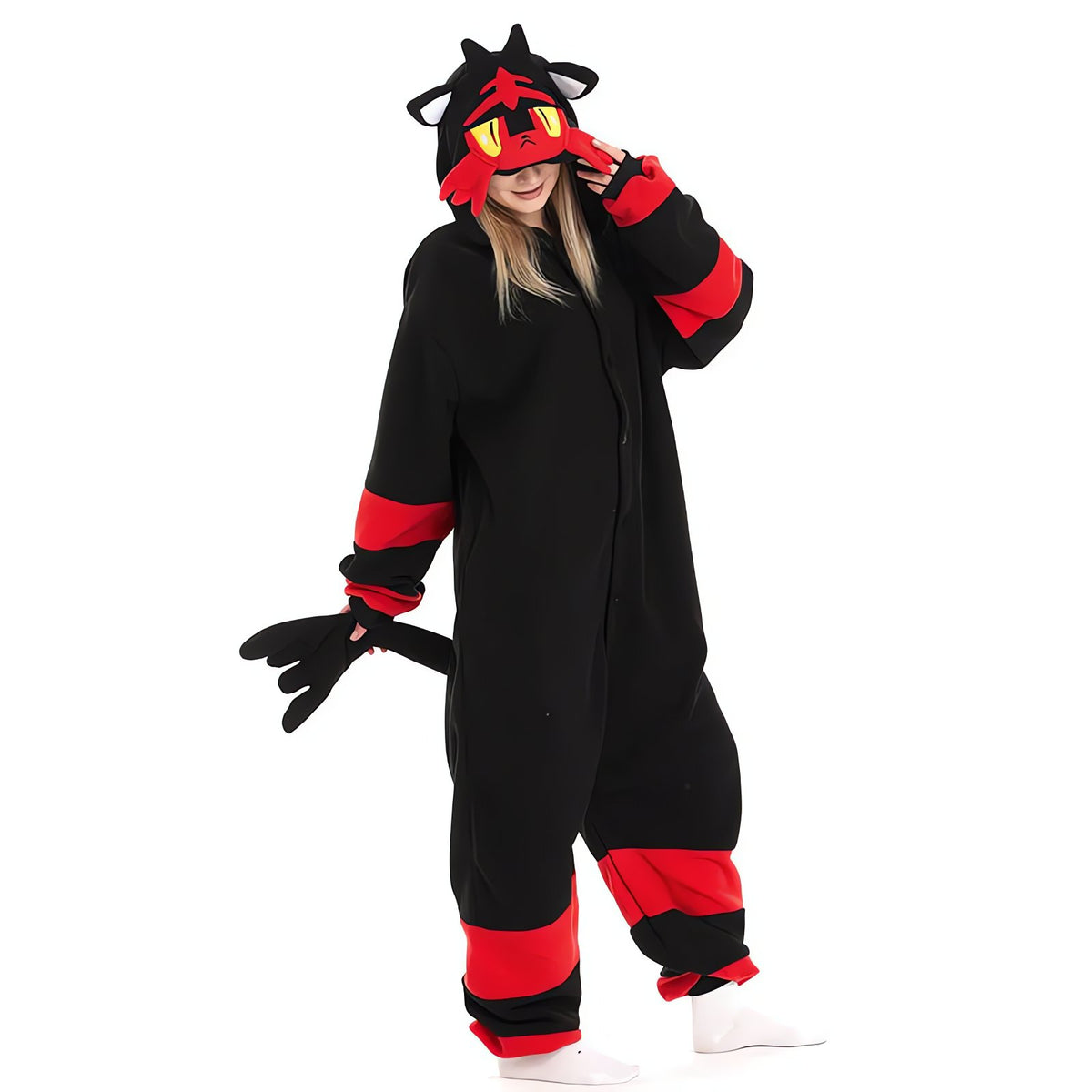Litten onesie cosplay costume