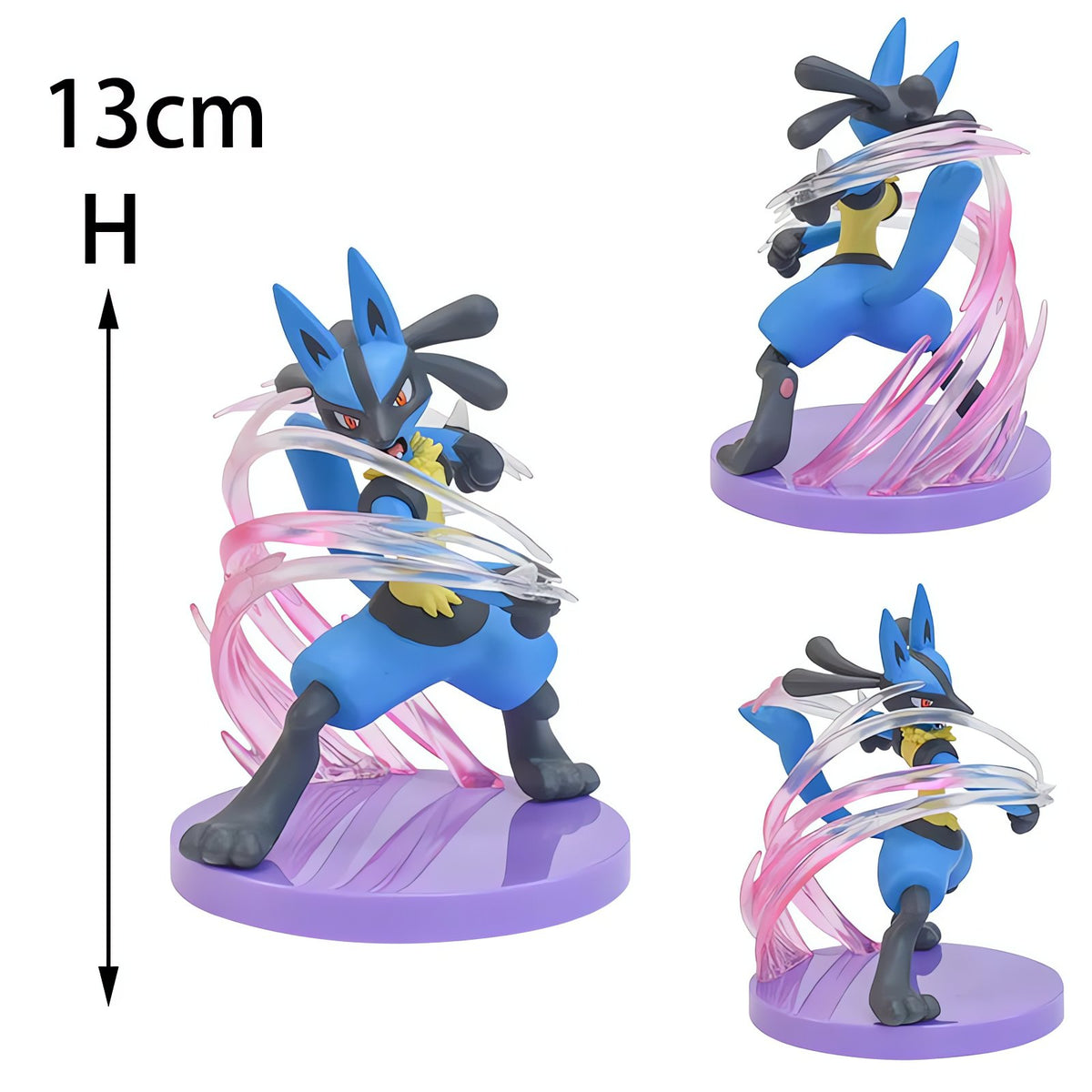 Lucario Pokémon figure, 13cm – photo 2