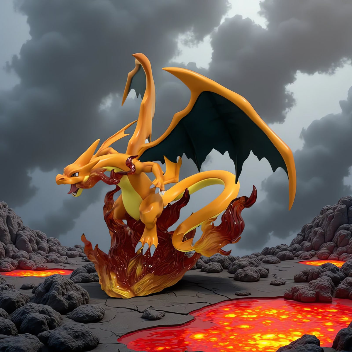 Mega Charizard Y collectable figure, 20cm – photo 2