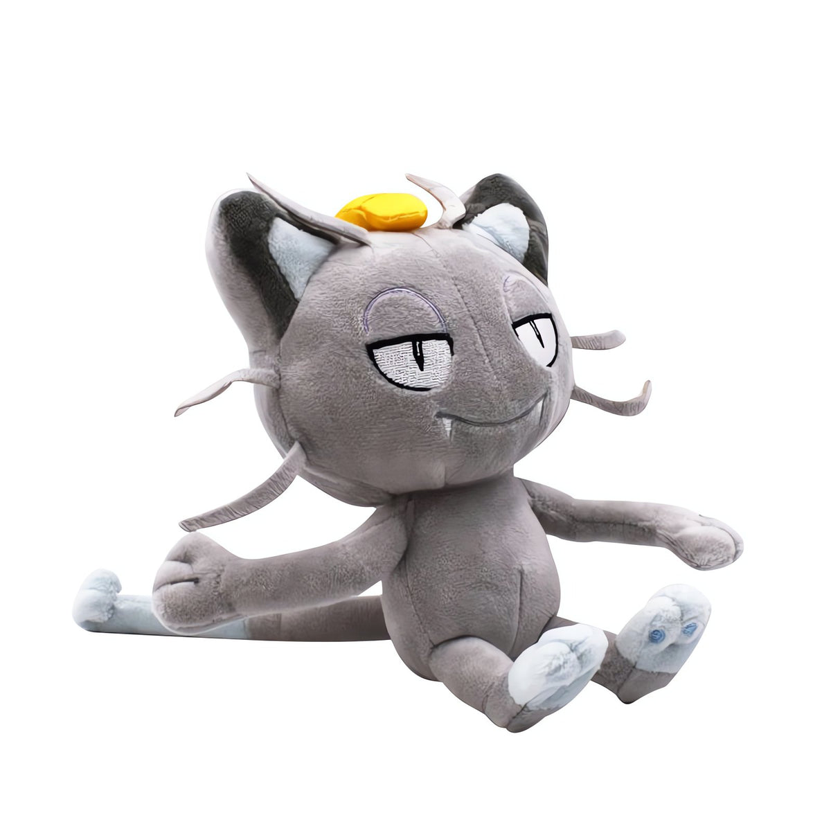 Yellow Meowth plush toy, 18cm – photo 4
