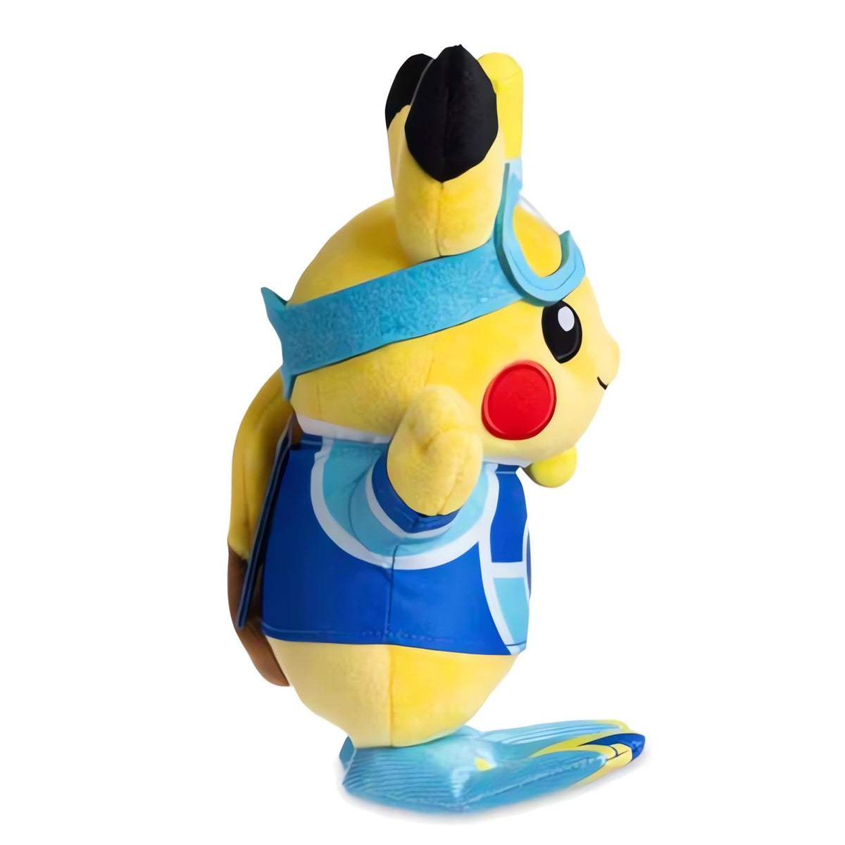 Meowth plush toy in Pikachu diver cosplay – photo 4