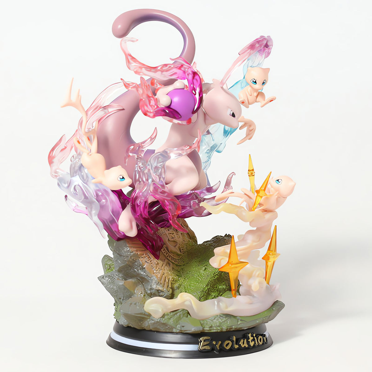 Mewtwo and Mew evolution statue, 23-24cm – photo 5